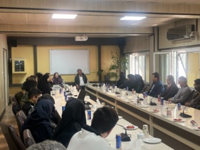 Nowruz meeting of the Honorable Director of the Geological and Mineral Exploration Organization of the country and the Honorable Director of the Research Institute with the faculty members, managers, and a group of staff members of the Geoscience Research