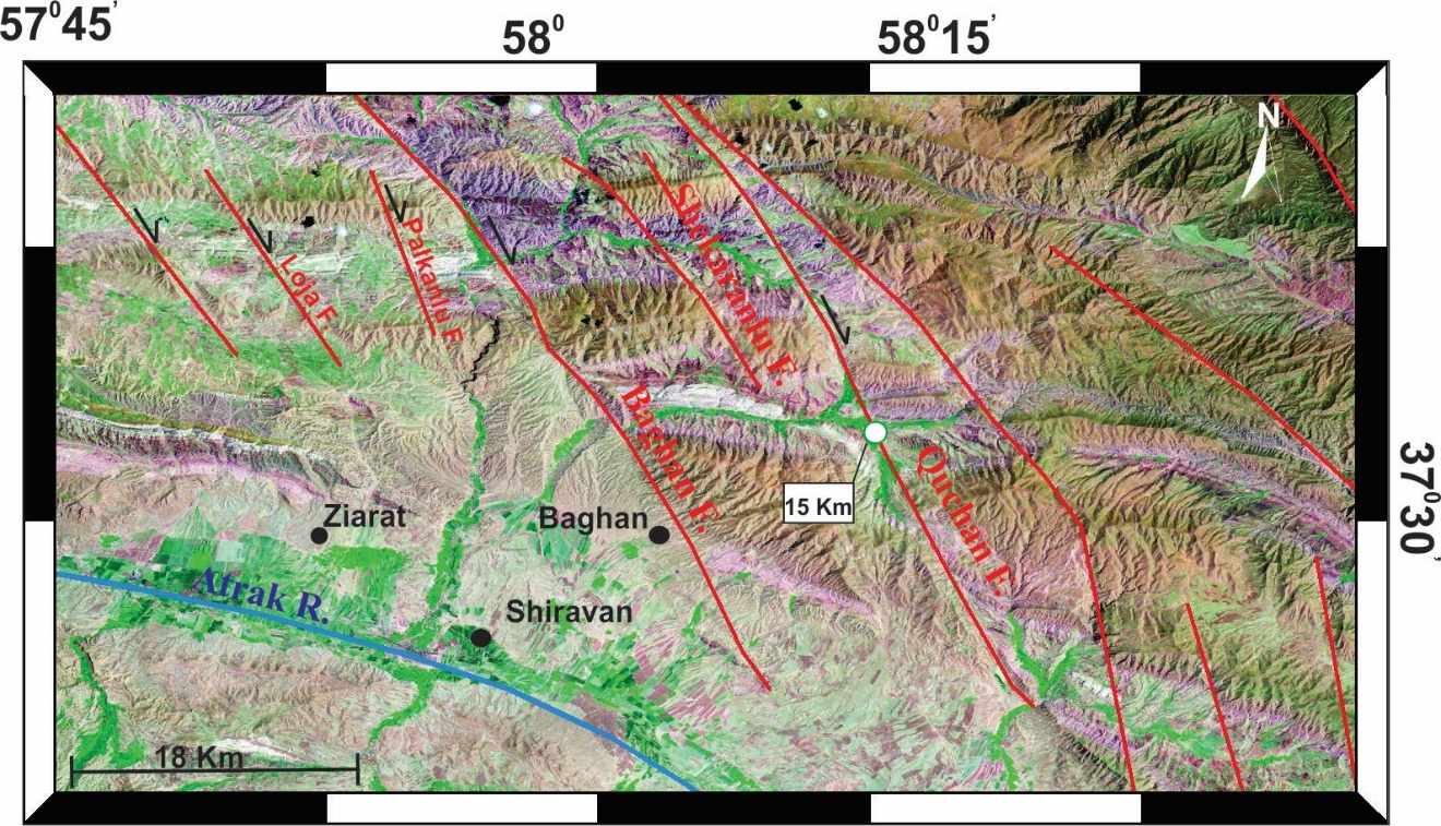 Active Tectonics and analog modeling of eastern Alborz and Kopeh Dagh