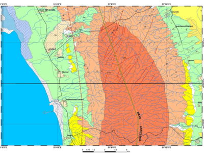 زمین شناسی و تحلیل ساختاری در شبه جزیره بوشهر