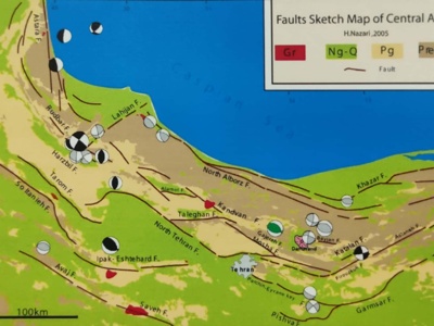 دگر شکلی جوان و ژئودینامیک لبه شمالی البرز مرکزی: گسله های خزر و شمال البرز