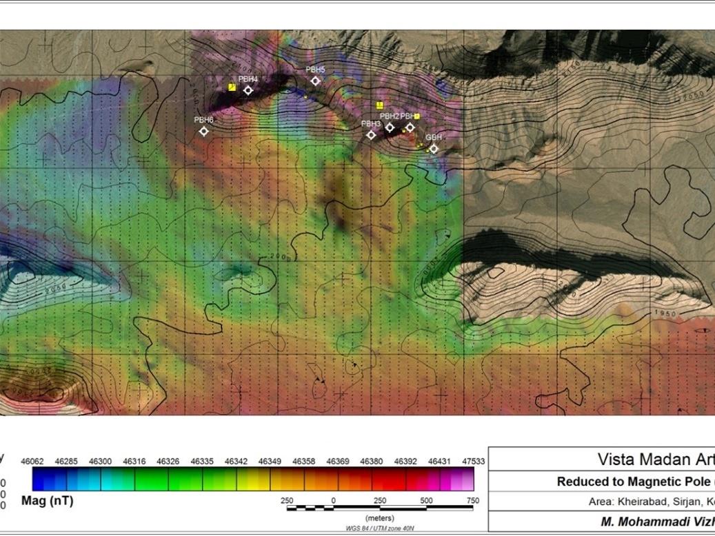مطالعات مغناطیسسنجی به منظور بررسی پتانسیل کانهزایی آهن در محدوده خیرآباد-سیرجان