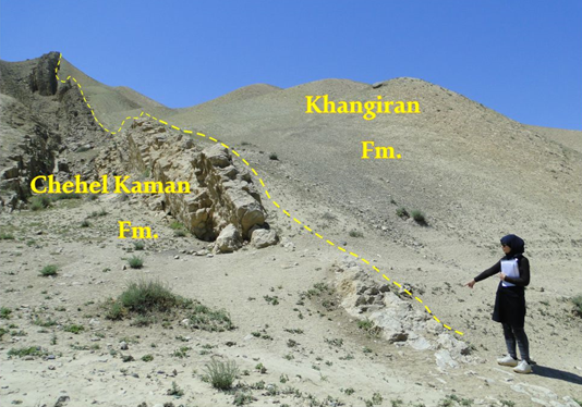 چینه شناسی و فسیل شناسی سازند چهل کمان در ناحیه کلات (کپه داغ)